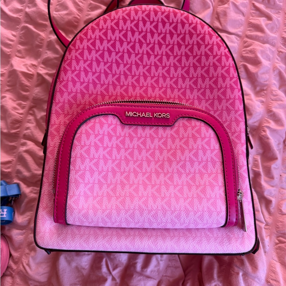 Michael Kors Pink Backpack NWOT